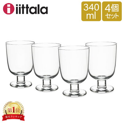 iittala イッタラ LEMPI レンピ Tumbler 4 pcs タンブラー4個セット CLEAR クリア 951173 北欧 インテリア 冬 冬物 クリスマス プレゼント