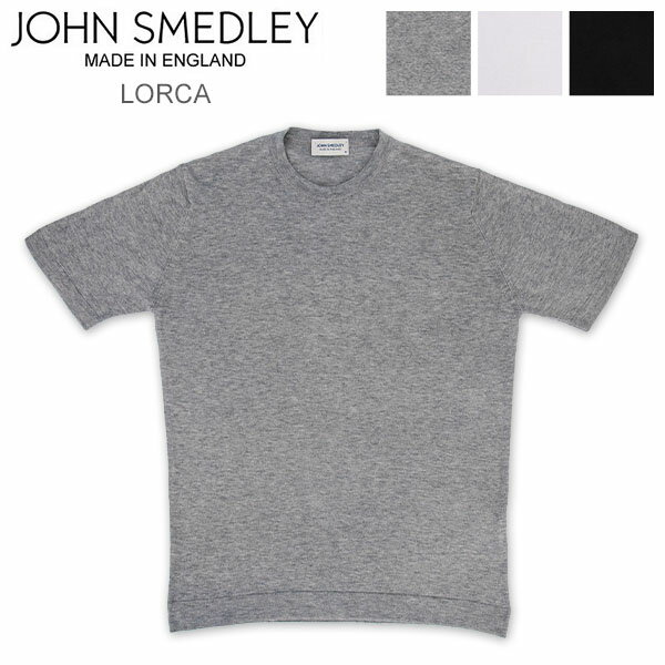 ジョンスメドレー 服（父向き） ジョンスメドレー John Smedley Tシャツ 半袖 ロルカ LORCA MEN Crew Neck メンズ 無地 上品 シンプル カットソー クルーネック 半袖ニット