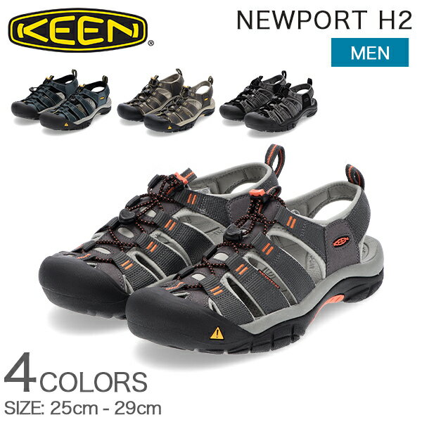 ＼48時間限定クーポン付き／ キーン Keen サンダル スポーツサンダル ウォーターフロント ニューポート H2 メンズ WATERFRONT NEWPORT H2 スニーカー スポサン シューズ