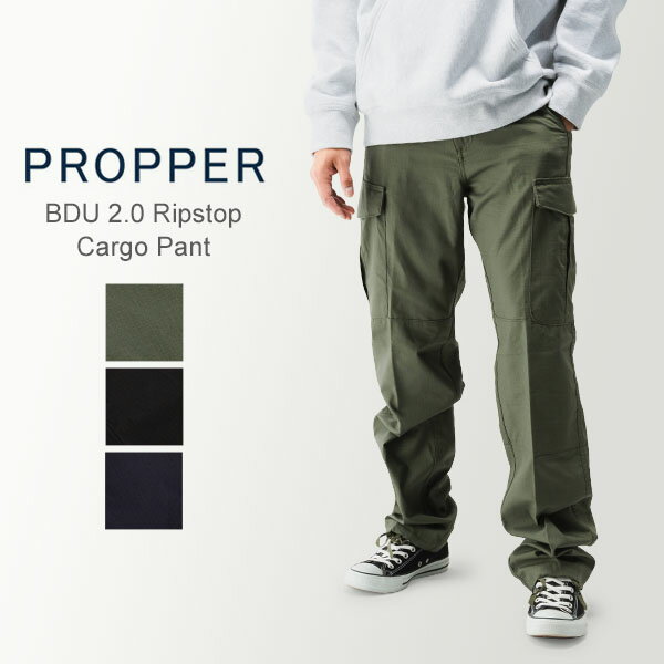 プロッパー Propper BDU 2.0 リップストップ カーゴパンツ メンズ ゆったり ズボン ミリタリーパンツ ワークパンツ …