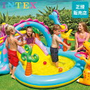 \SS期間も毎日配送/ インテックス Intex ダイナソー プレイセンター 333 × 229 × 112cm 57135 Play Center Dinas...