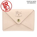 【訳あり】イルビゾンテ Il Bisonte 名刺入れ カードケース C0854 SCC031PG0001 Card Case Classic レザー 本革 牛...