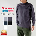 グッドウェア Goodwear ロンT 長袖Tシャツ ロングTシャツ クルーネッククラシックフィット GP-2802 Long Sleeve CrewNeck Classic Fit 無地 父の日