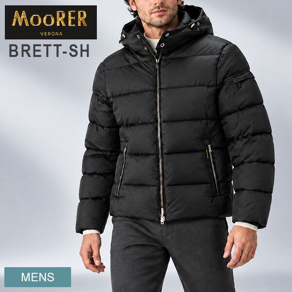ムーレー MooRER BRETT-SH ダウンジャケット ブレット メンズ ボンバージャケット 撥 ...