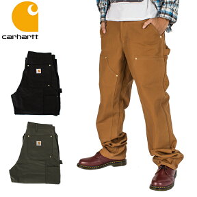 カーハート Carhartt ダブルニー B01 ダック ぺインターパンツ 股下 （約76cm） メンズ ワークパンツ Firm Duck Double-Front Work Dungaree