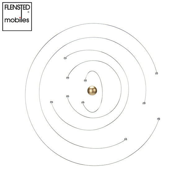 FLENSTED mobiles フレンステッド モビール Niels Bohr Atom Model Mobile ニールスボーア アトムモデル Multicolor マルチカラー 441 北欧