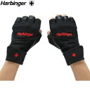 【あす楽】 ハービンジャー フィットネス Harbinger Fitness トレーニンググローブ （リストラップ付） 1140 ブラック Wrist Wrap Gloves トレーニング 手袋 筋トレ【5％還元】