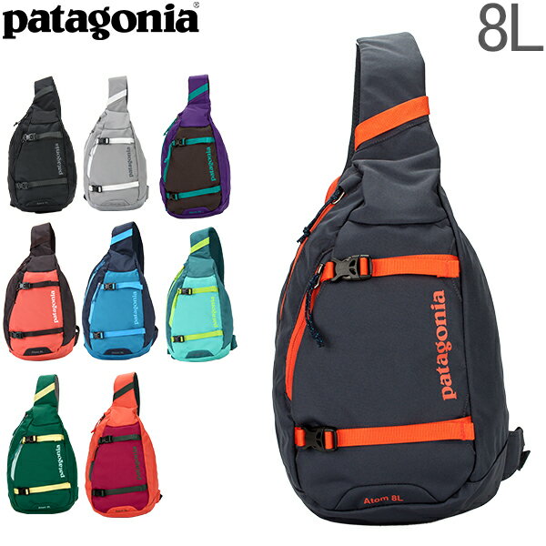 パタゴニア PATAGONIA ボディバッグ アトム スリング 8L ワンショルダーバッグ スリングバッグ 48260 / 48261 EQUIPMENT DAY PACKS ATOM SLING レディース ファッション