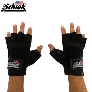 シーク Schiek トレーニンググローブ プレミアムシリーズ Model 715 リフティンググローブ ブラック Gloves 筋トレ ウエイトトレーニング あす楽