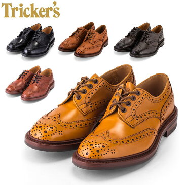 【GWもあす楽】トリッカーズ Tricker's バートン ウィングチップ ダイナイトソール 5633 Bourton Dainite sole メンズ 靴 ブローグシューズ レザー 本革 5%還元 あす楽