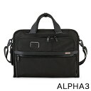 【年始もあす楽】 トゥミ TUMI ビジネスバッグ ALPHA 3 スリム スリーウェイ ブリーフ アルファ 3 Slim Three Way Brief 1173461041 ブラック Black メンズ【5％還元】