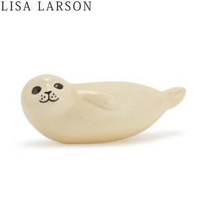 リサラーソン 置物 ミニスカンセン 11.5 x 4 x 4.5cm シール アザラシ オブジェ 北欧 可愛い LisaLarson Miniskansen Seal あす楽