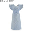 【あす楽】 リサラーソン 花瓶 ワードローブ ドレス 花器 フラワーベース ライトブルー 北欧 1560400 LisaLarson Clothes /Wardrobe sky blue Dress【5％還元】