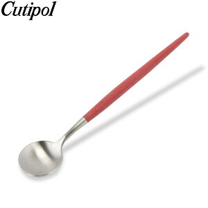 クチポール Cutipol GOA (ゴア) モカ/エスプレッソ スプーン レッド Coffee spoon/ Moka Spoon Red Stainless ステンレス カトラリー 5%還元 あす楽