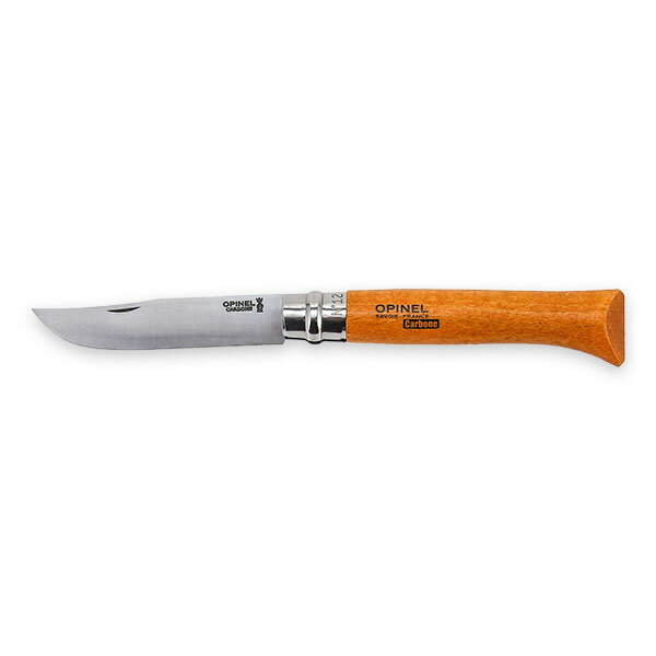 【お盆もあす楽】オピネル Opinel アウトドアナイフ No.12 カーボンスチール 12cm 折りたたみナイフ 113120 Carbone (N°12VRN) キャンプ 魚釣り 登山 あす楽通販格安セール情報 楽天 通販