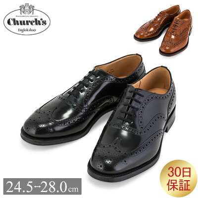 売り尽くし Church's チャーチ Burwood バーウッド ブラック ポリッシュド バインダー レザーソール メンズ 男性用 革靴 レザーシューズ イギリス 7340