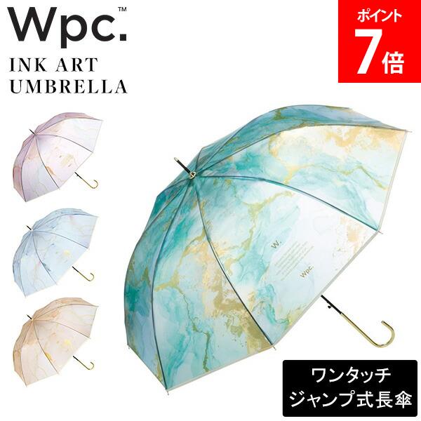 樂天商城 - Wpc. ダブリュピーシー ビニール傘 長傘 インクアート アンブレラ 傘 雨傘 おしゃれ かわいい インスタ映え フォトジェニック 軽量 折れにくい PT-062-001 レディース 女性 おしゃれ 母の日 Wpc