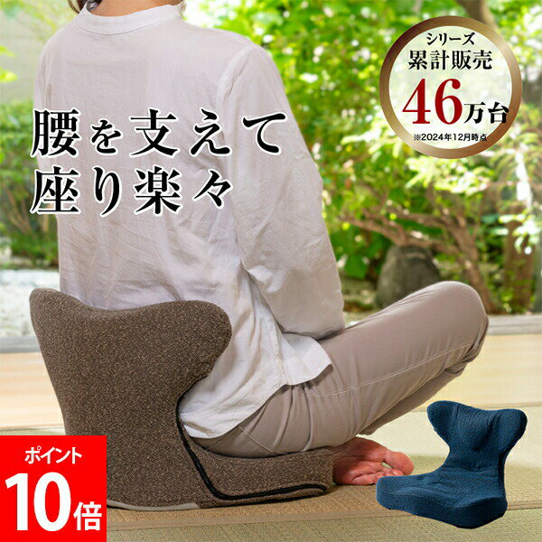 乐天商城 - ＼店内、マラソンSALE開催中／ 馬具マットプレミアムアドバンス 座椅子 腰もお尻も楽に座れる 快適 馬具マット 姿勢維持 猫背 椅子 座布団 クッション チェア 在宅勤務 リモート テレワーク プロイデア PROIDEA 母の日 父の日