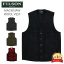 フィルソン FILSON ベスト マッキーノ ウール メンズ MACKINAW WOOL VEST 10055 アメリカ製 ウール アウター インナー
