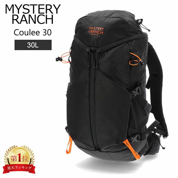 ミステリーランチ Mystery Ranch クーリー30 Coulee 30 バックパック リュック 30L リュックサック バッグ メンズ レディース 登山 ナイロン アウトドア 112814-001 ブラック 黒 ファッション