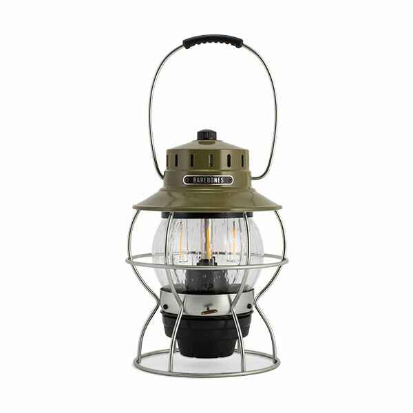 【お盆もあす楽】ベアボーンズ リビング Barebones Living レイルロード ランタン LED Railroad Lantern LIV-280 アンティークブロンズ アウトドア ランプ通販格安セール情報 楽天 通販