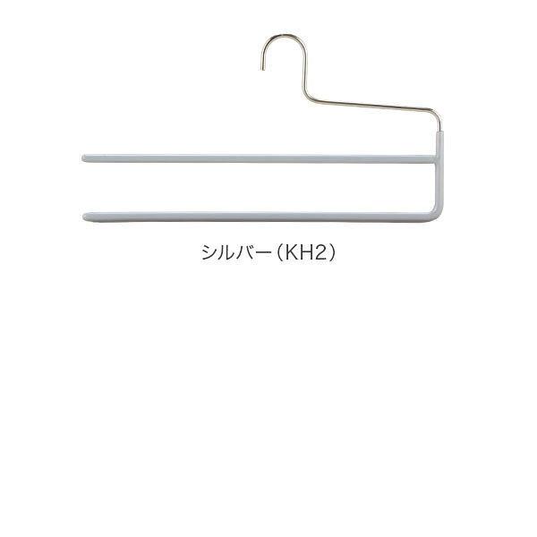 ＼店内、SS限定SALE開催中／ 【並行輸入品】 マワハンガー Mawa パンツ ダブル 5本セット KH2 KHV2 マワ ハンガー スカート ストール mawaハンガー 収納 レディース メンズ 機能的 省スペース クローゼット すべらない ドイツ シルバー おしゃれ スリム glv-10068169 GULLIVER Online Shopping サンプル画像3