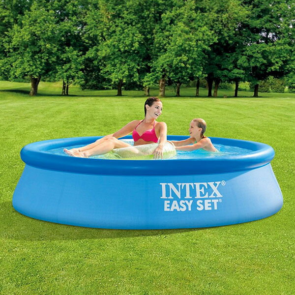 インテックス Intex イージーセットプール 244 × 61cm 28106NP 簡単設置 大型 プー...
