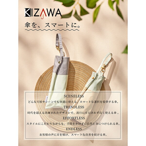キザワ KIZAWA 4段式形状安定日傘 持ち手も折りたためる 折りたたみ傘 完全遮光 レディース 女性 軽量 コンパクト uvカット 日よけ 紫外線 旅行 通勤 通学 ギフト おしゃれ 母の日 glv-10111295 GULLIVER Online Shopping サンプル画像2