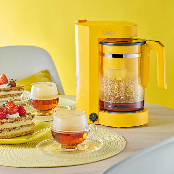 トフィー Toffy コーヒーメーカー Tea & Coffee メーカー 紅茶 お茶 メーカー 茶葉 ドリップ K-HCM1 保温機能 CANARY YELLOW PANNA WHITE 保温 蒸らし 1台2約 キッチン家電 おしゃれ かわいい バレンタイン glv-10111191 GULLIVER Online Shopping サンプル画像3