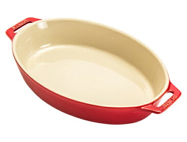 【GWもあす楽】ストウブ 鍋 Staub オーバルディッシュ 23cm セラミック 40511 Roasting Dish oval 耐熱 オーブン 5%還元 あす楽