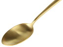 ＼GW中もあす楽配送／ Cutipol クチポール DUNA GOLD BRUSHED デュナゴールドブラッシュド Dessert spoon デザートスプーン Gold Matt ゴールドマット カトラリー 5609881231005 DU08GB 3