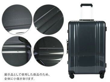 【訳あり】 ZERO Halliburton ゼロハリバートン Classic Polycarbonate クラシック ポリカーボネート Trolley 4 Wheel 26インチ 4輪 トローリー ZRF26 スーツケース キャリーケース