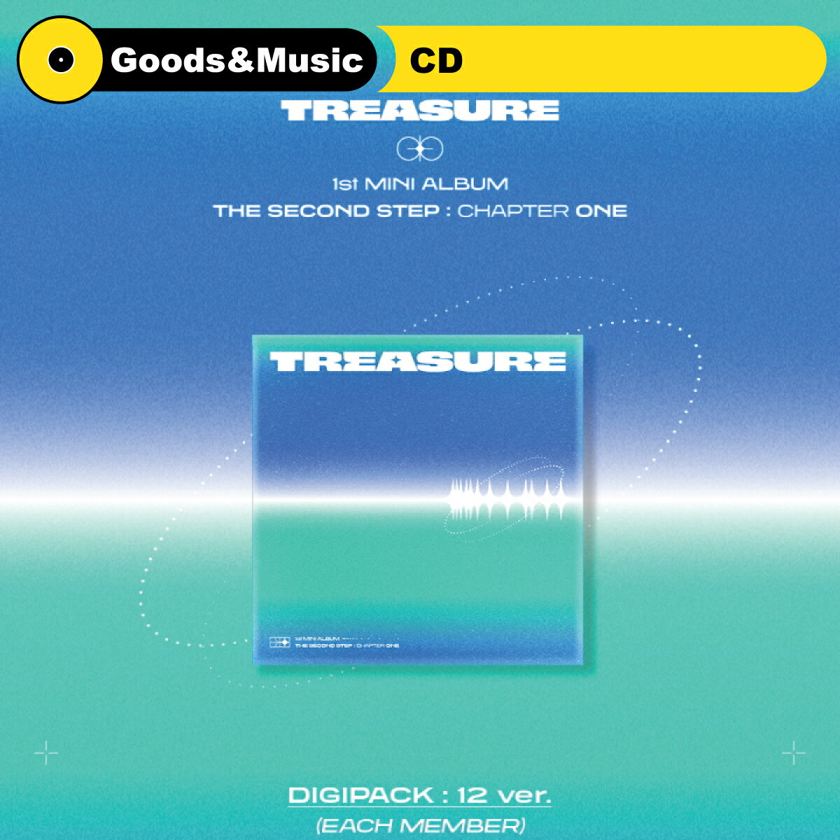 【DIGIPACK】【VER選択】TREASURE THE SECOND STEP : CHAPTER ONE 1ST MINI ALBUMトレジャー 1集ミニアルバム【ポスター付】【弊店限定特典】【安心国内発送】