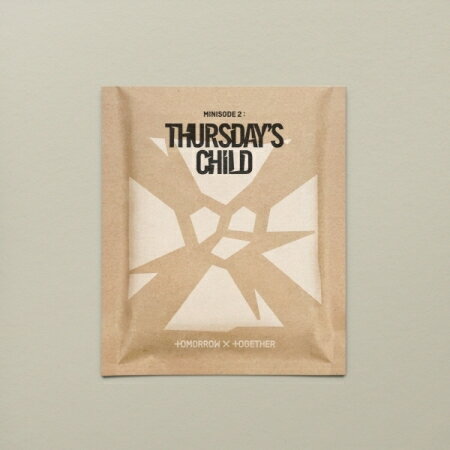 楽天Goods ＆ Music【TEAR】TXT MINISODE 2 : THURSDAY'S CHILD 4TH MINI ALBUM TOMORROW X TOGETHER 4集 ミニアルバム【和訳選択】【ポスター付】【安心国内発送】