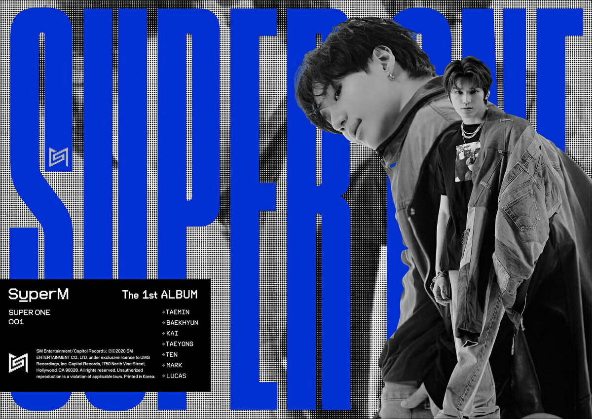 【米国盤】【UNIT-A】SUPERM THE 1ST ALBUM SUPER ONE (TAEMIN, TAEYONG) アメリカ盤【弊店限定特典】【安心国内発送】