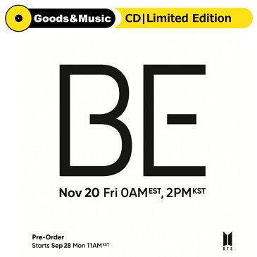 【初回限定盤】【和訳選択】BTS BE DELUXE EDITION PRE ORDER LIMITED 防弾少年団 BE ビ【先着ポスター付】【レビューで生写真5枚】【送料無料】