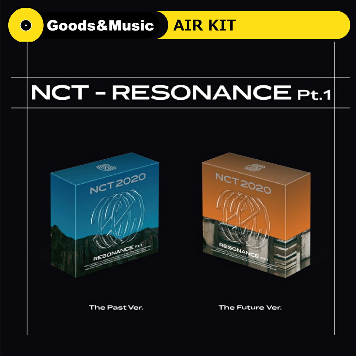 【AIR-KIT】【2種セット】【和訳選択】NCT THE 2ND ALBUM RESONANCE PT.1 KIT ALBUM NCT 2集 キット アルバム【弊店限定特典】【安心国内発送】