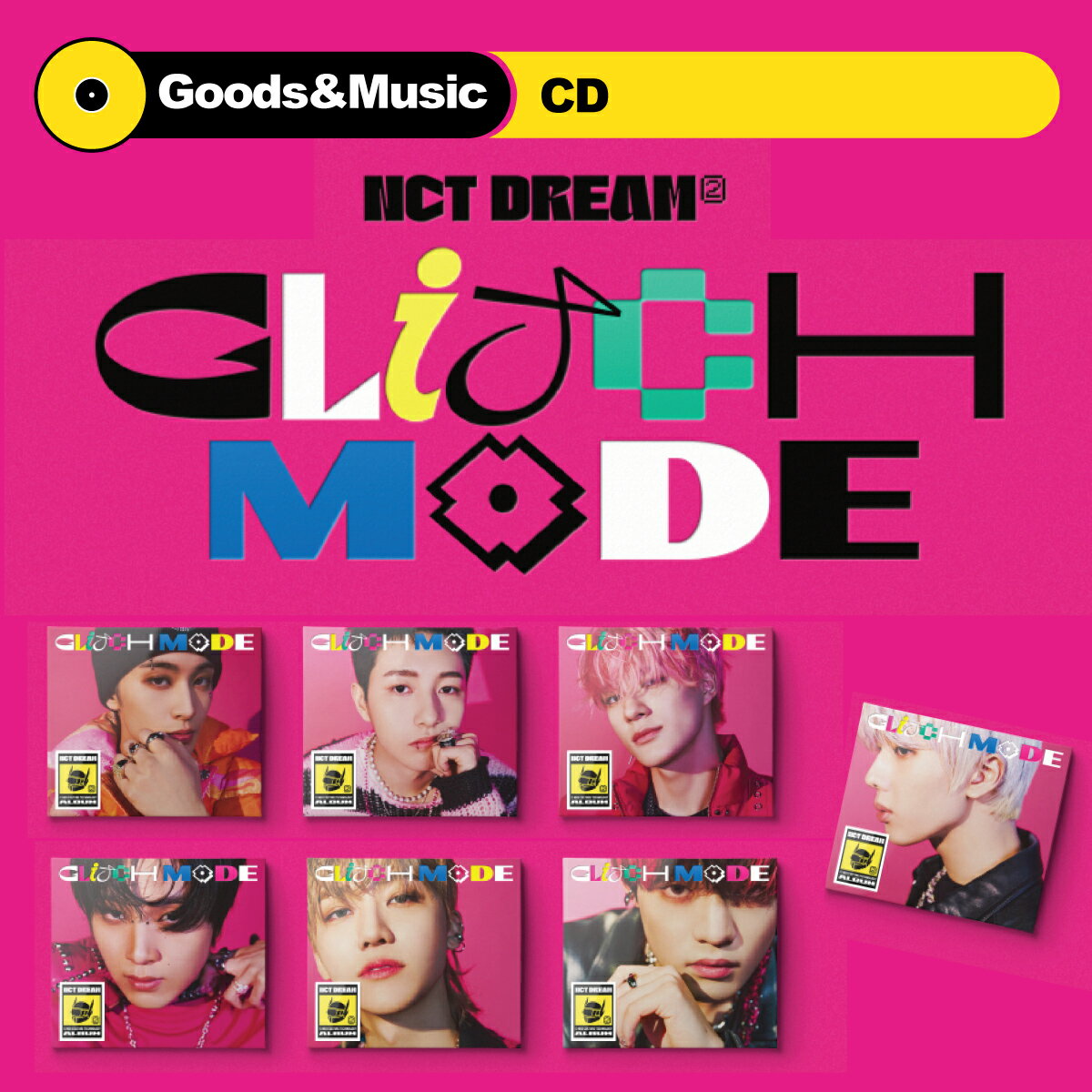 【DIGIPACK】【和訳選択】NCT DREAM GLITCH MODE 2ND ALBUM 正規 2集【安心国内発送】