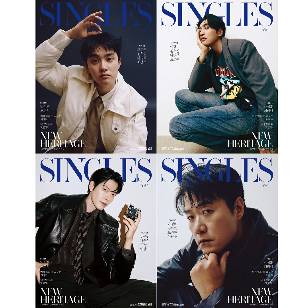 【PRE ORDER】【和訳付】2025年 11月号 SINGLES 画報 インタビュー 韓国 雑誌 MAGAZINE【安心国内発送】のサムネイル