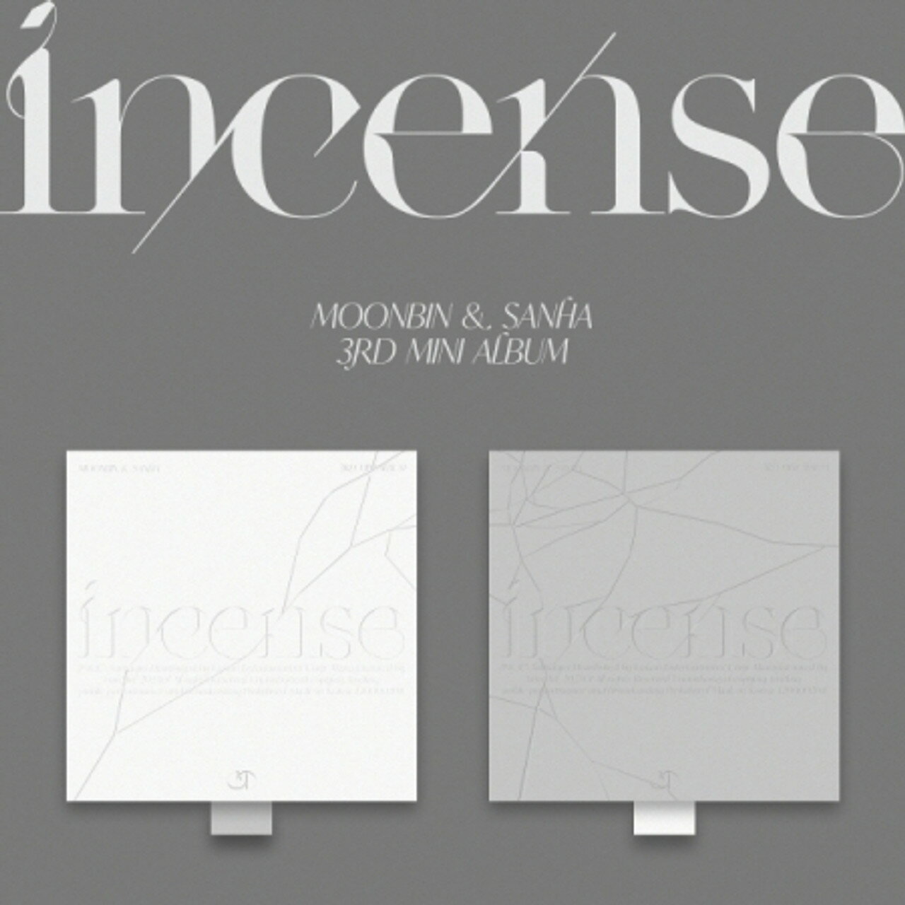 【VER選択】【和訳選択】ASTRO MOONBIN & SANHA INCENSE 3RD MINI ALBUM アストロ ムンビン サンハ 3集 ミニアルバム【先着ポスター2種丸め】【弊店限定特典】【安心国内発送】