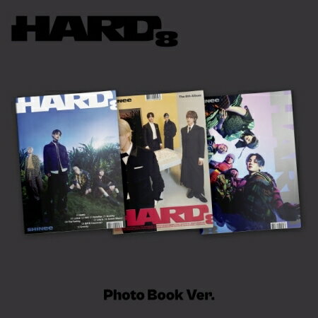 SHINEE HARD 8TH FULL ALBUM シャイニー 正規 8集 アルバム 15周年 15th Aannieversary