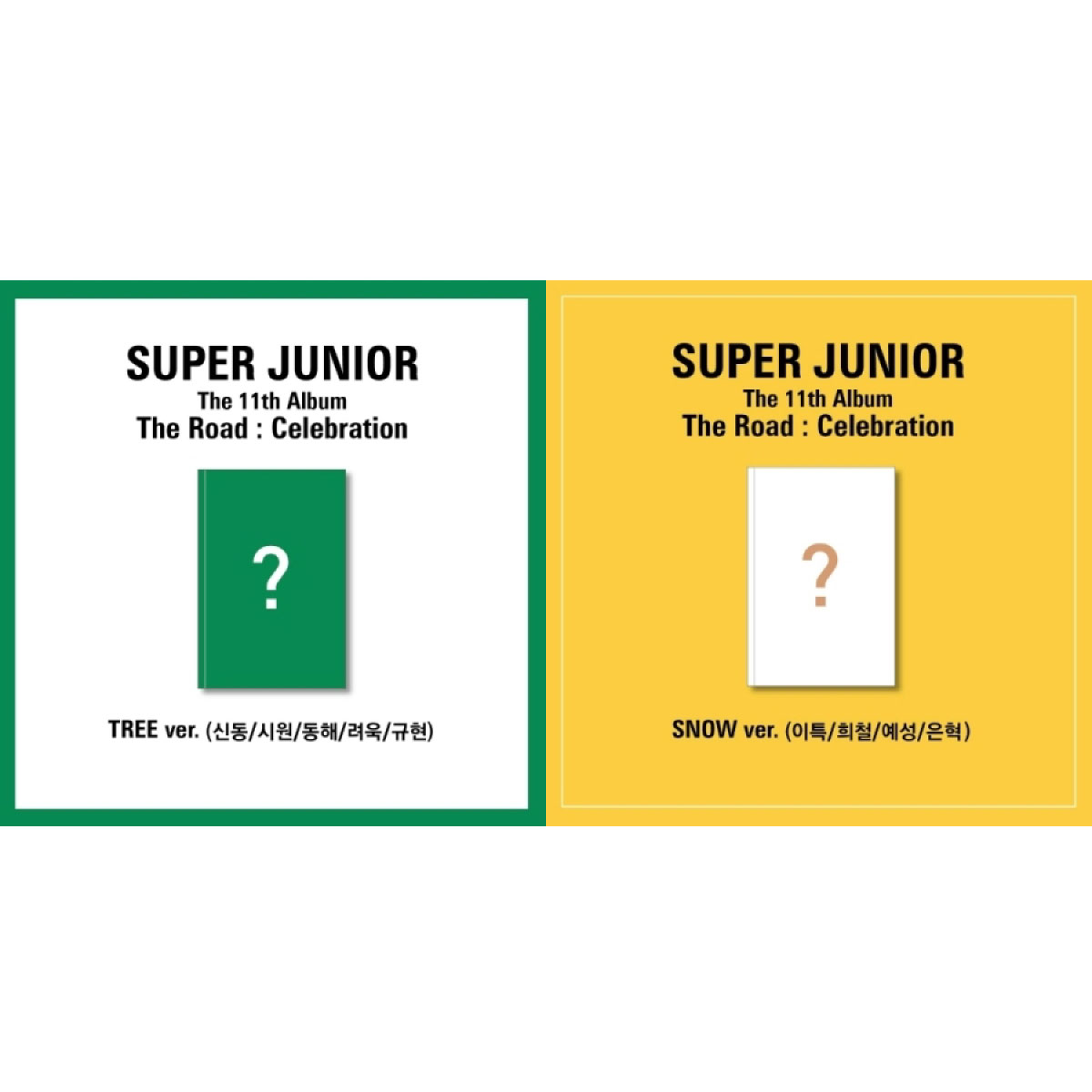 【VER選択】【和訳選択】SUPER JUNIOR 11TH ALBUM VOL.2 THE ROAD CELEBRATION スーパージュニア 11集【安心国内発送】ポスターなしで格安