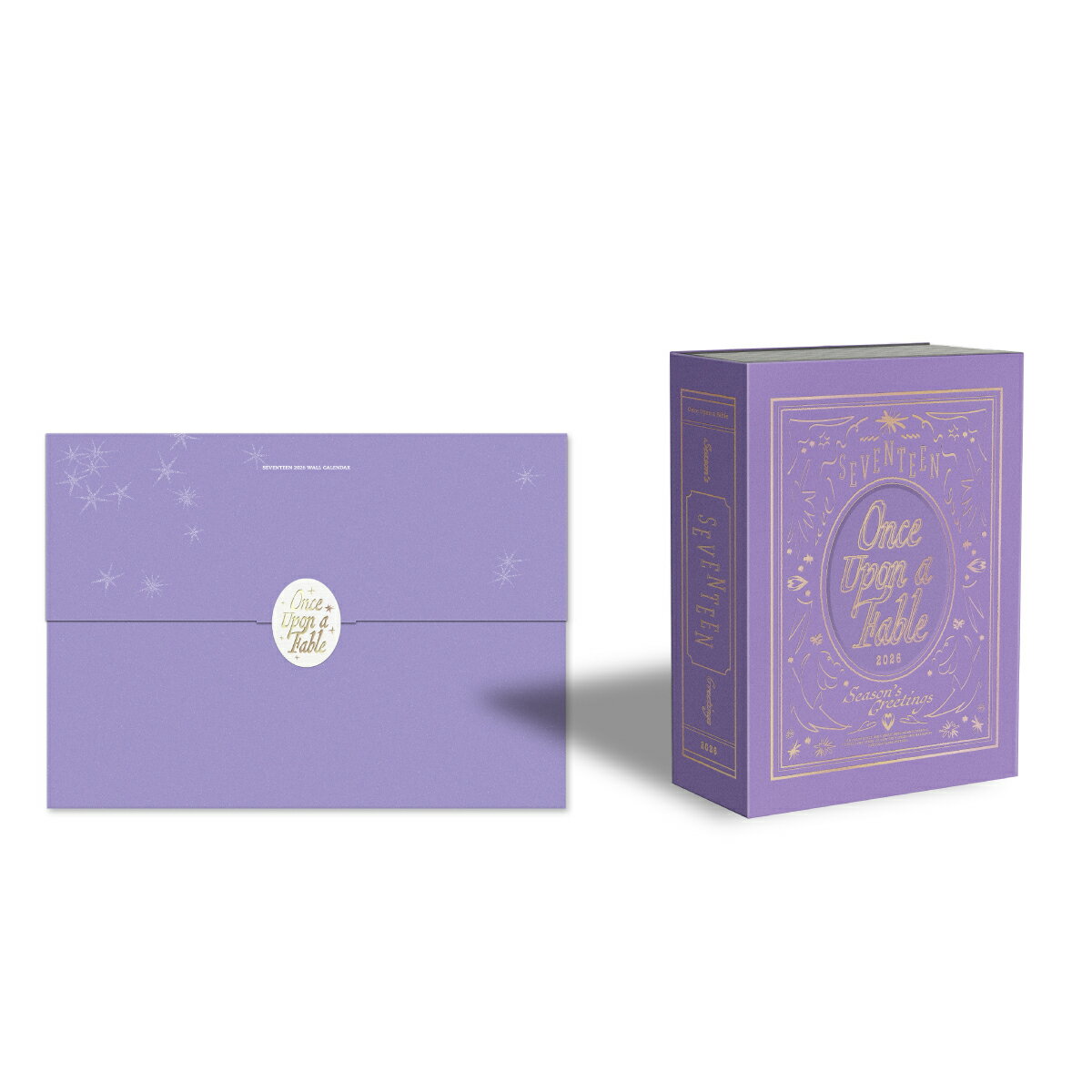 【2026年 公式カレンダー】 SEVENTEEN - 2026 WALL CALENDAR / 2026 SEASON'S GREETINGS [ONCE UPON A FABLE] セブンティーン シーグリ カレンダー シーズングリーティング 2026 CALENDAR シーグリー