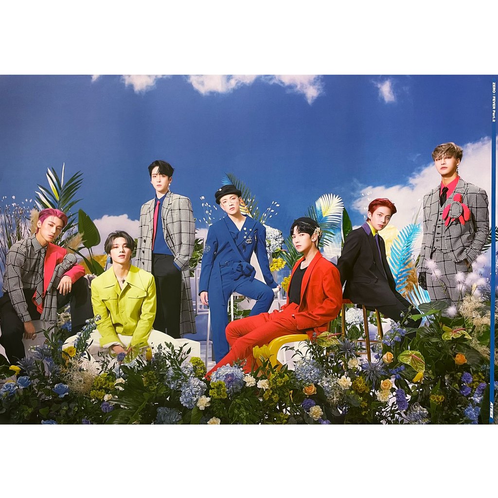 【ポスター】ATEEZ 【ZERO : FEVER PART. 2】 (VER. Z) POSTER【安心国内発送】【ポスター丸め発送】のサムネイル