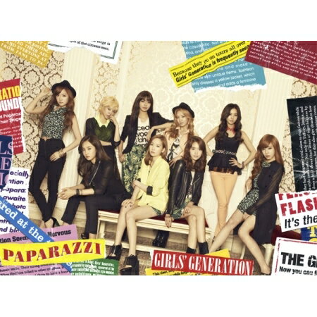 【スーパーDEAL+】【最大70％ OFF】【懐かしいあの曲】【K-POP】GIRLS GENERATION 少女時代 - PAPARAZZI (JAPAN 4TH SINGLE ALBUM)