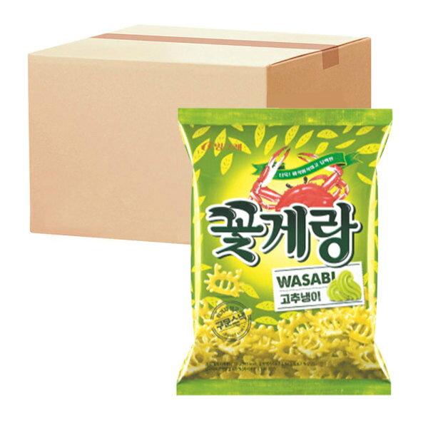 ワタリガニとわさび 70g 10袋