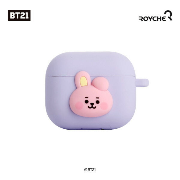 BT21 エアポッド 第3世代 パステル シリコン ケース クッキー