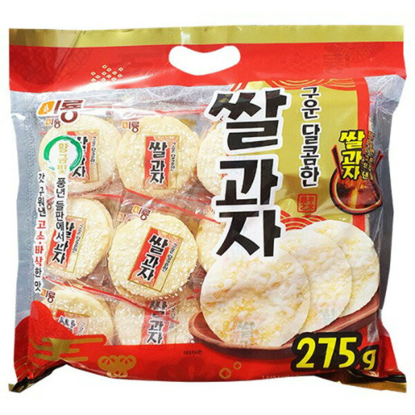 美龍 焼いた甘い米菓子275g/アンクルポップ/麦菓子