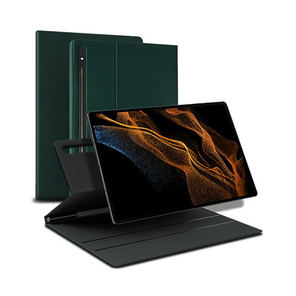 Galaxy Tab S8 Ultra マグネチック ブックカバー マグネットケース