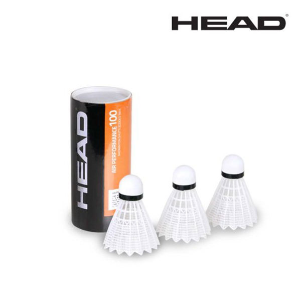 HEAD ヘッドナイロンシャトルコック 3入 WH